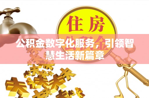 阳春公积金数字化服务，引领智慧生活新篇章
