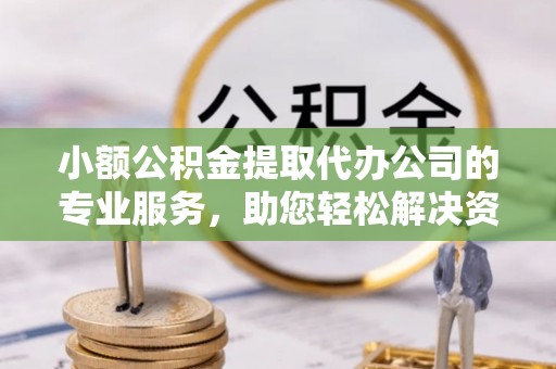 阳春小额公积金提取代办公司的专业服务，助您轻松解决资金难题