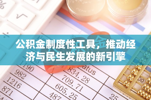 阳春公积金制度性工具，推动经济与民生发展的新引擎