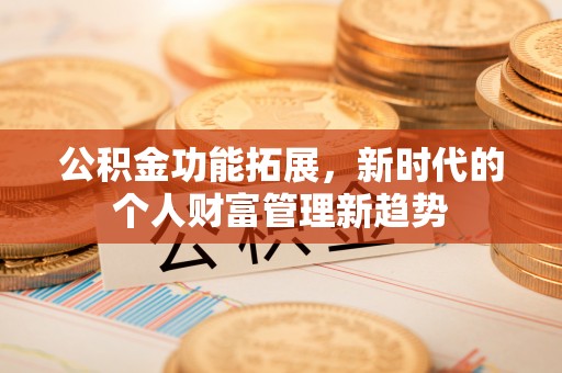 阳春公积金功能拓展，新时代的个人财富管理新趋势