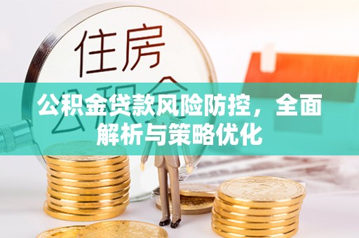 阳春公积金贷款风险防控，全面解析与策略优化