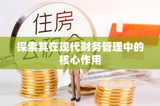 阳春探索其在现代财务管理中的核心作用