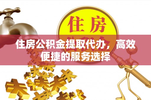 阳春住房公积金提取代办，高效便捷的服务选择