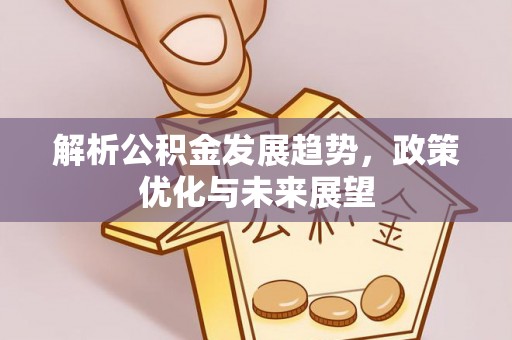 阳春解析公积金发展趋势，政策优化与未来展望