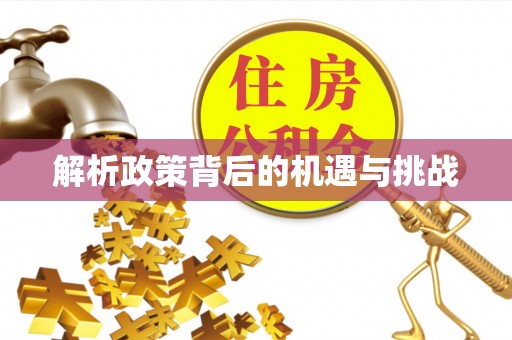 阳春解析政策背后的机遇与挑战