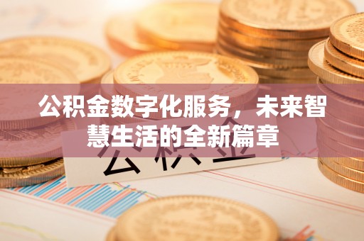 阳春公积金数字化服务，未来智慧生活的全新篇章