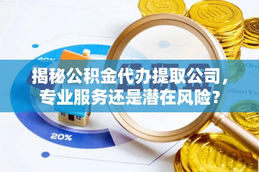 阳春揭秘公积金代办提取公司，专业服务还是潜在风险？