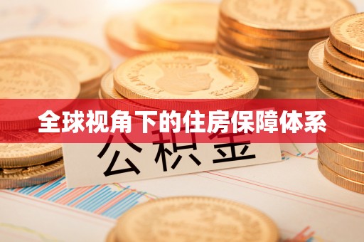 阳春全球视角下的住房保障体系