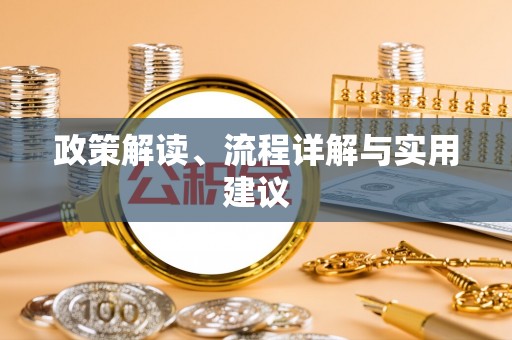 阳春政策解读、流程详解与实用建议